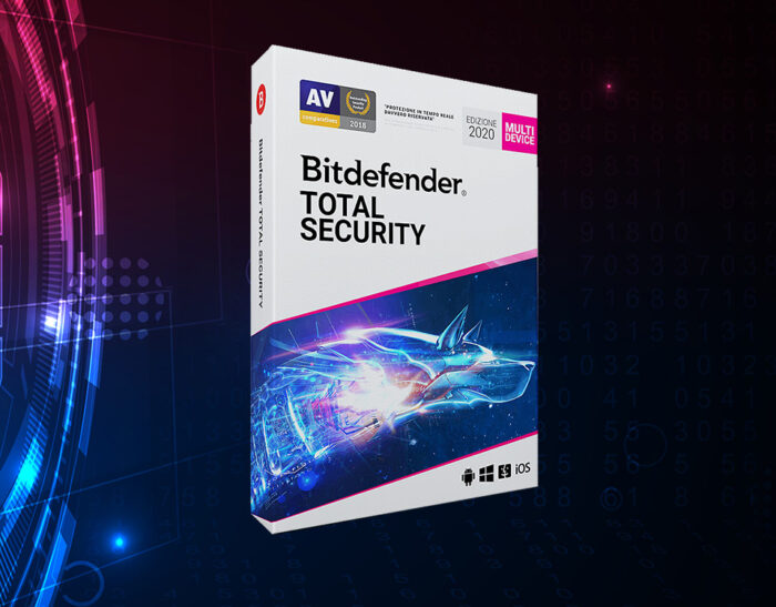 Bitdefender Total Security 2020 – La soluzione più recente di sicurezza di alta gamma