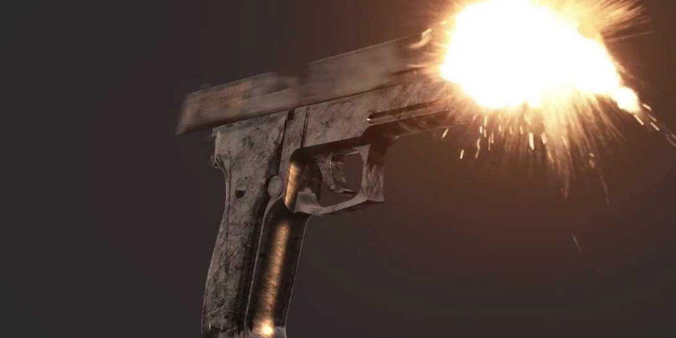 scaricare una pistola semiautomatica