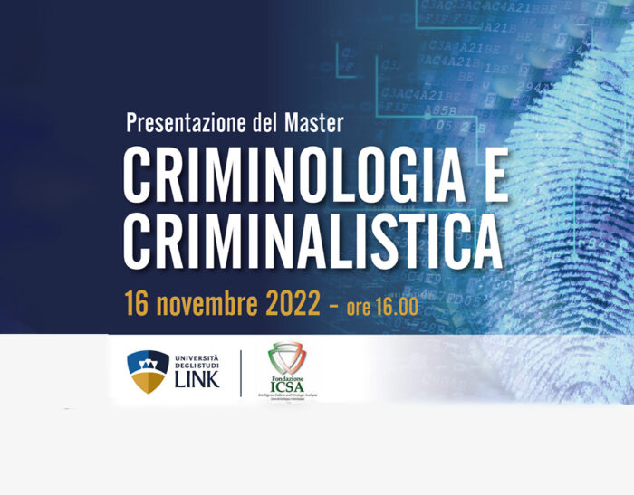 Executive Master in Criminologia e Criminalistica